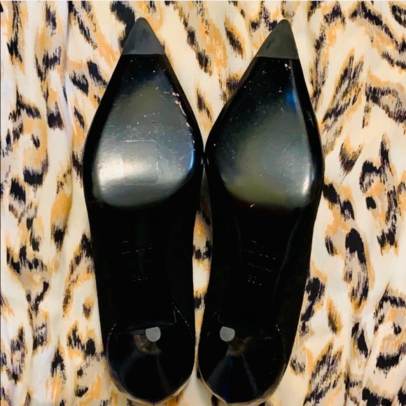 DIOR black suede heels with heart lock - Picture 5 of 5